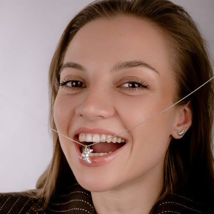 CLASSIC CROISSANT PENDANT NECKLACE