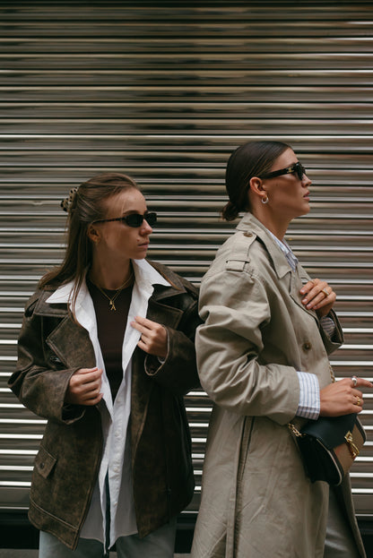 MOKA STATEMENT MIXED METALS EARRINGS