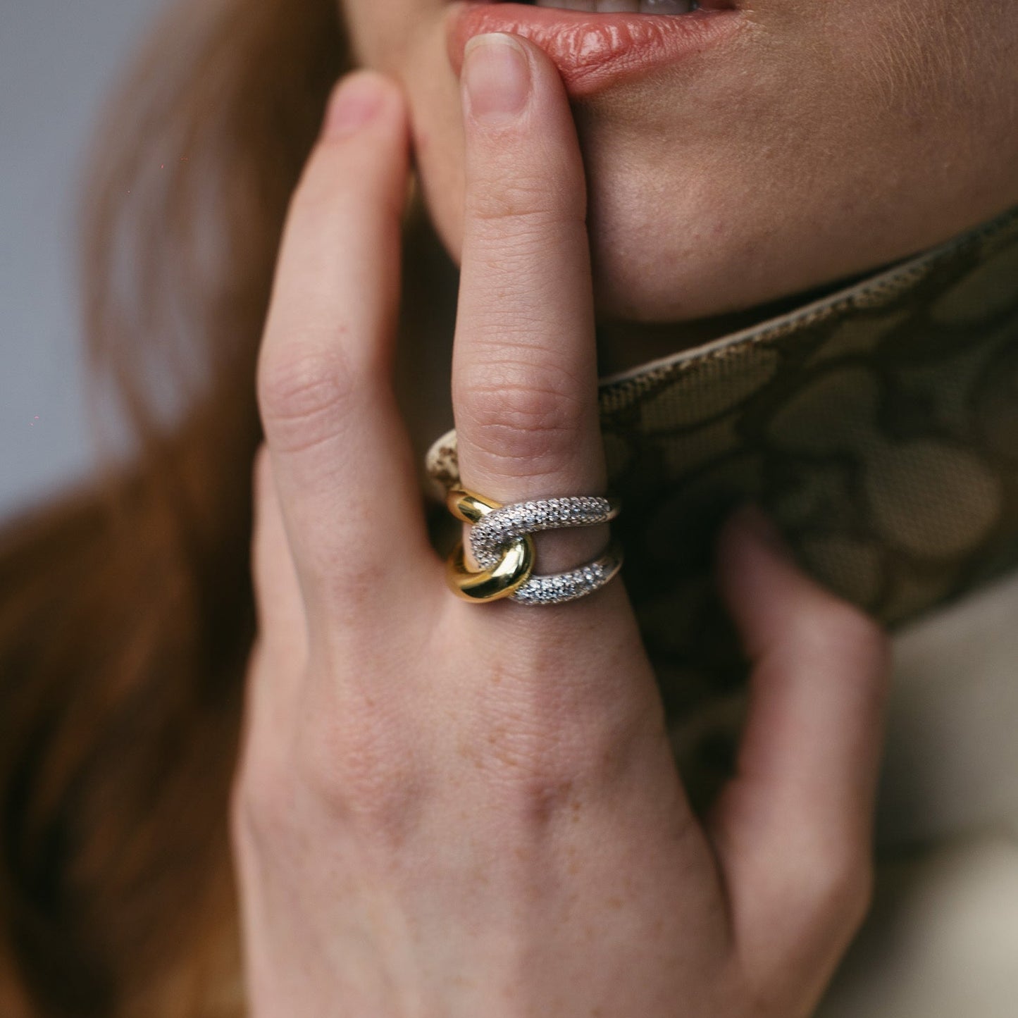 INEL STATEMENT GOLD&SILVER PRETZEL 