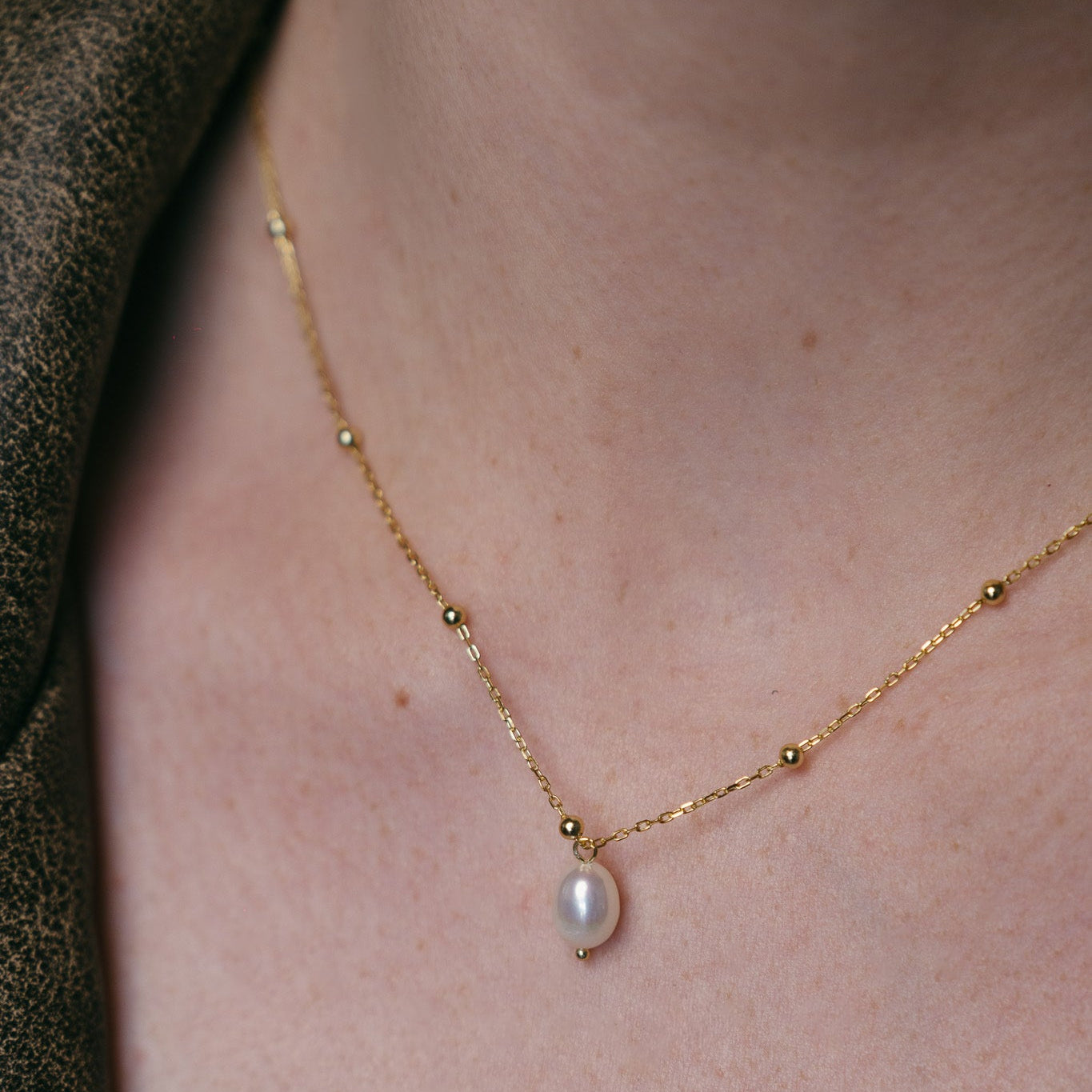 COLIER GOLD TIMELESS PEARL 