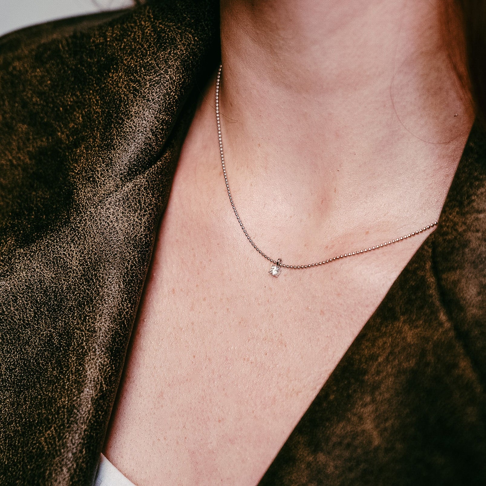 COLIER SILVER CU PANDANTIV SIMPLICITY