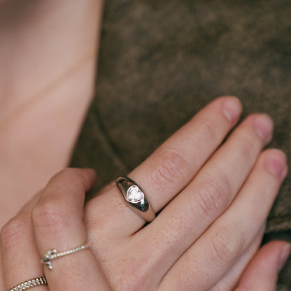 INEL SILVER STATEMENT HEART