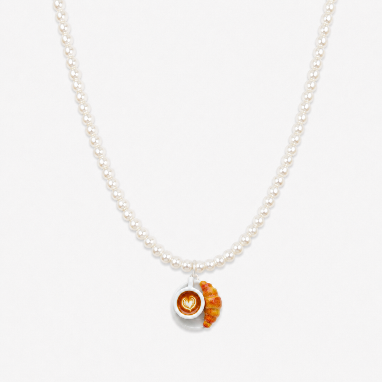 PERSONALIZE YOUR CREMA PEARL NECKLACE