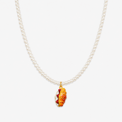 PERSONALIZE YOUR CREMA PEARL NECKLACE