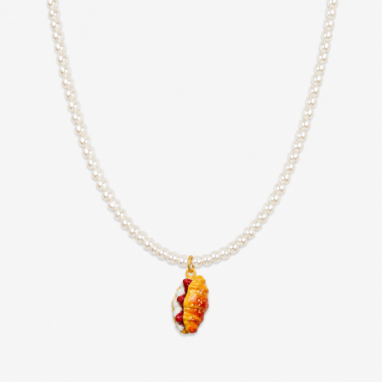 PERSONALIZE YOUR CREMA PEARL NECKLACE