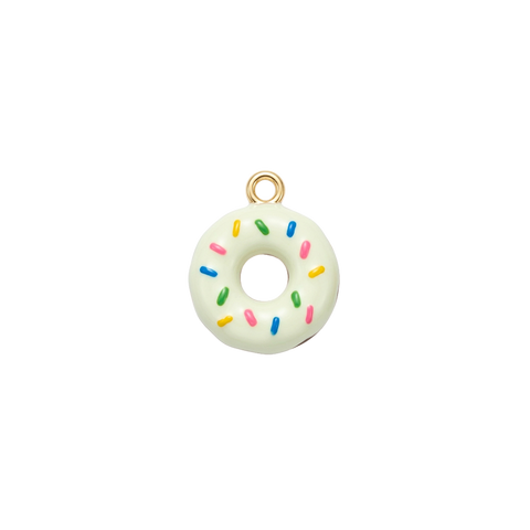 WHITE CHOCOLATE DONUT CHARM