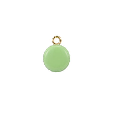 PISTACHIO MACARON GREEN CHARM
