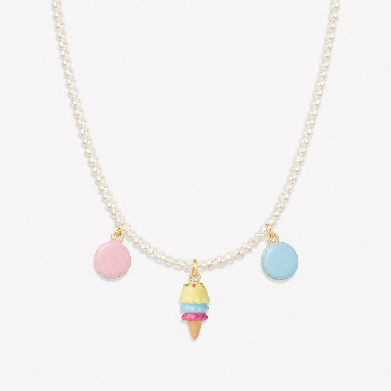 PERSONALIZE YOUR CREMA PEARL NECKLACE