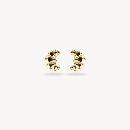 PETIT CROISSANT GOLD EARRINGS