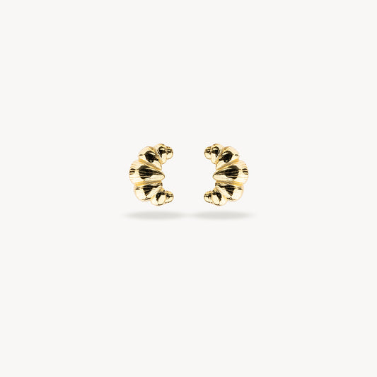 PETIT CROISSANT GOLD EARRINGS