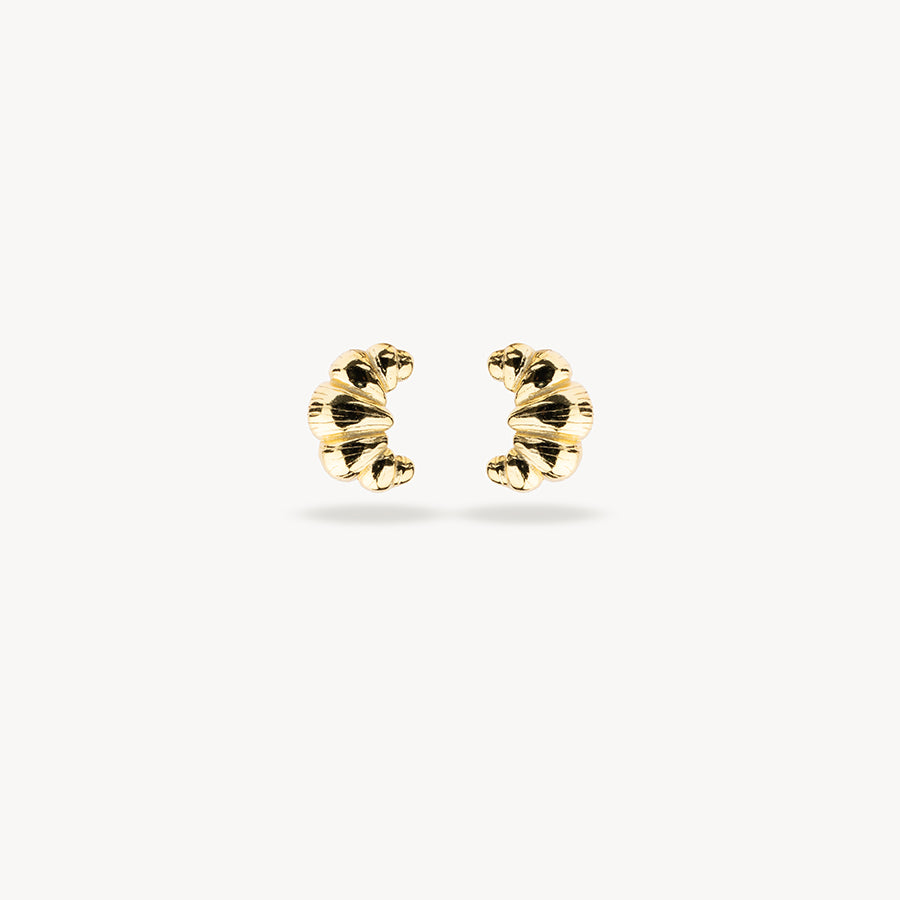 PETIT CROISSANT GOLD EARRINGS