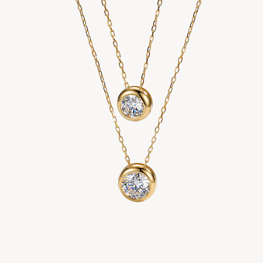 COLIER GOLD CU PANDATIV 8MM SHINE 