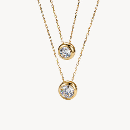 COLIER GOLD CU PANDATIV 8MM SHINE 